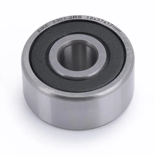 Vista 4 de XIKE 1 Pcs 2201-2RS Sealed Self-Aligning Ball Bearings 12x32x14mm. Lubricated and Chrome Steel Fits