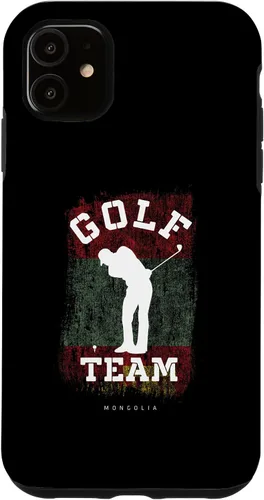 Vista 5 de iPhone 15 Golf Mongolia Ball Sports Player Golfer Case