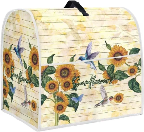 Vista 11 de Funda para batidora de pie de libélula bohemia compatible con mezclador de cocina de 4.5 a 5 cuartos de galón, a prueba de polvo, cubierta