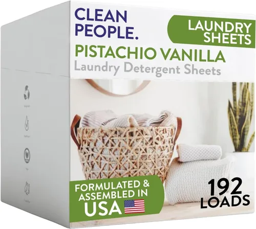 Vista 26 de The Clean People Hojas de detergente para ropa – Jabón de lavandería – Ultra concentrado, embalaje reciclable, combate las manchas – Mañana