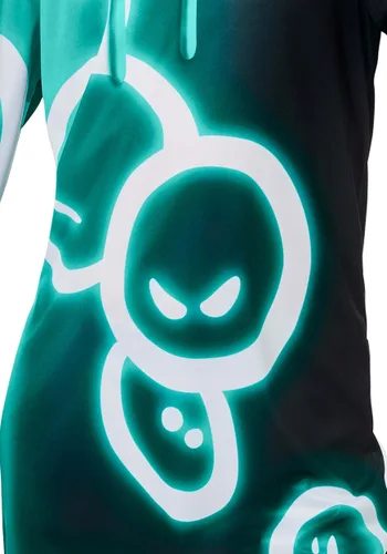 Vista 5 de Disfraz Fortnite Grimey para Niños Multicolor