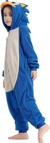 Vista 2 de OGU' DEAL Mono de Sonic para niños Halloween Sonic The Hedgehog Cosplay
