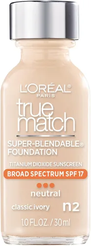 Vista 13 de L'Oréal Paris True Match - Maquillaje supermezclable, alabastro, 1 onza líquida Alabaster