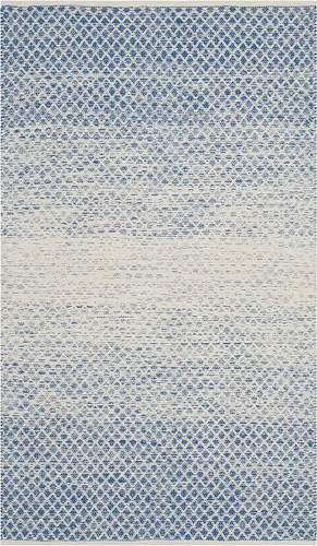 Vista 25 de SAFAVIEH Montauk Collection - Alfombra decorativa de 2 pies 3 pulgadas x 5 pies, color beige y marfil, algodón hecho a mano, ideal para zonas