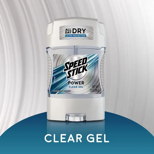 Vista 5 de Speed Stick Desodorante antitranspirante Power Clear Gel 3 oz (paquete de 8)