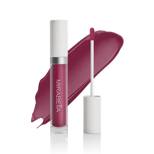 Vista 14 de Mirabella - Brillo de labios Luxe Advanced Formula, brillo labial hidratante no pegajoso con lanolina vegana, aceite de jojoba y vitamina E