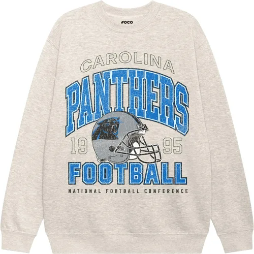 Vista 9 de FOCO Sudadera unisex de cuello redondo con logotipo de equipo universitario de la NFL