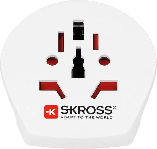 Vista 4 de Skross Adaptador de viaje PRO World con enchufes de tierra