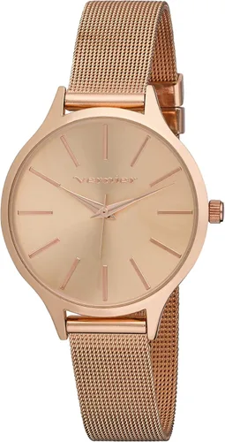 Vista 3 de Reloj de correa de malla larga de índice de 1.417in para mujer (VNR11400)