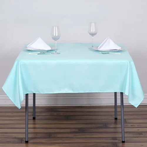 Vista 56 de Efavormart - Mantel rectangular de poliéster, 90 x 156 pulgadas, color borgoña, 5 unidades, para bodas, fiestas, restaurantes
