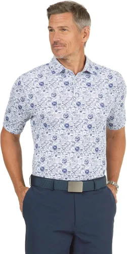 Vista 5 de IBKUL 94147 - Polo de manga corta para hombre, con protección solar UPF 50+ Icefil (ajuste moderno)