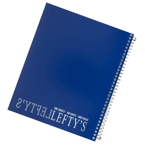 Vista 2 de Comet School Supply Juego de 4 cuadernos con rayas anchas para zurdos Encuadernación desconocida