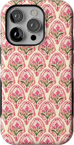 Vista 114 de Casely Funda para iPhone 14 Pro Viva La Vida Frida Kahlo Collage Floral Compatible con MagSafe Diseño protector audaz
