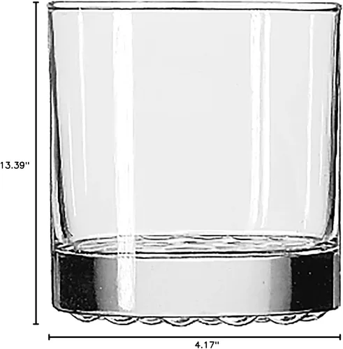 Vista 2 de Libbey Modelo #23386 Libbey Nob Hill Glassware - 10 1/4 oz. Anticuado. Vendido por la caja de 2 docenas