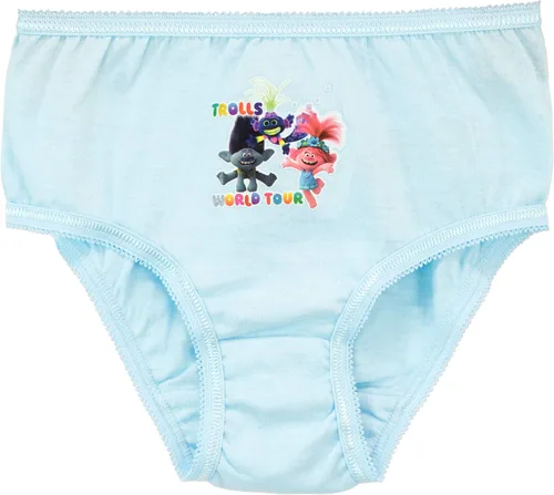 Vista 4 de Trolls Ropa interior para niñas, paquete de 5