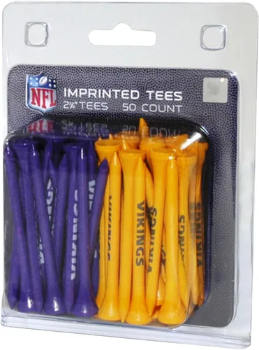 Vista 8 de Team Golf NFL Paquete de 50 Tees de Golf para Adultos-Unisex