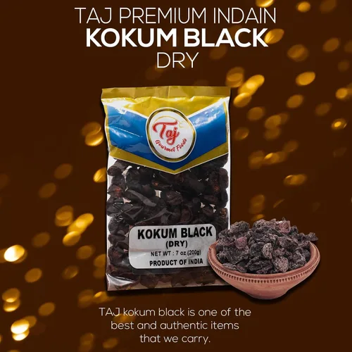 Vista 2 de TAJ Premium Indian Black Kokum (Mangostán Silvestre), (seco, 7 oz (nuevo))