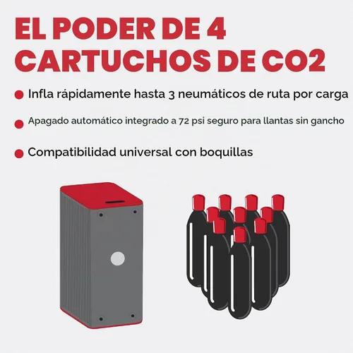 Vista 5 de SILCA ELETTRICO - Bomba eléctrica para bicicleta, bomba digital para neumáticos de bicicleta con apagado automático, recargable USB-C, ultraligera
