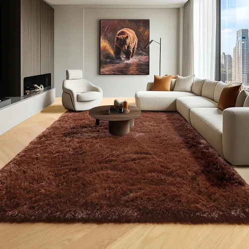 Vista 118 de ONASAR - Alfombra de pasillo negra de 2 x 6 pies, esponjosa, lavable, ultrasuave, afelpada, peluda, tapete para bebés, dormitorio de niños, armario