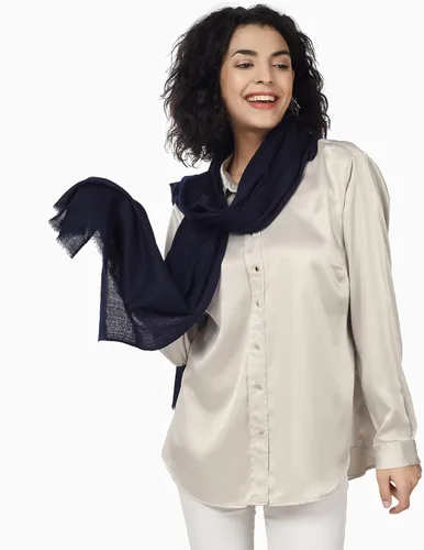Vista 4 de PASHWRAP Chal de lana merino para mujer, lujoso, cálido y grande, chal de lana pura para vestidos de noche y boda