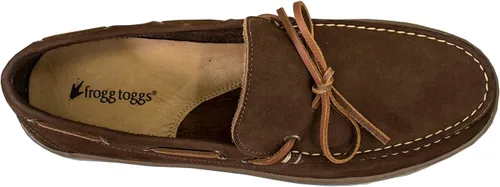 Vista 4 de FROGG TOGGS Zapato náutico de cuero para hombre Harbor Side Boat Athletic-Water