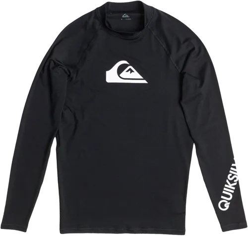 Vista 3 de Camiseta tradicional manga larga tipo rash guard para hombre Quiksilver.