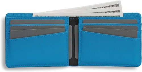 Vista 74 de Lanyani Carteras RFID Bifold Simple