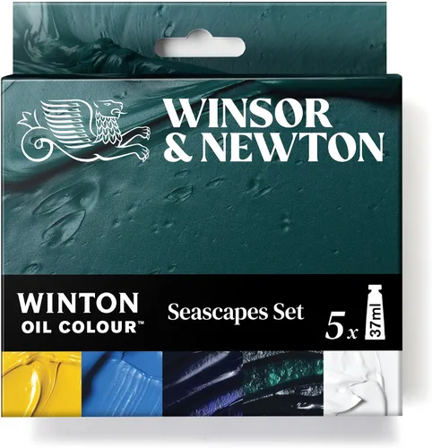 Vista 13 de Winsor & Newton Set de pintura al óleo Winton Color, fluorescente, 3 tubos de 37ml Pigmentos de artista, duraderos, resistentes a la luz