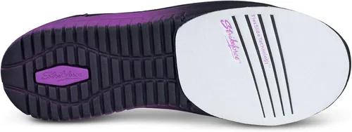 Vista 5 de KR Strikeforce Tenis de bolos ligeros para mujer Jazz BlackPurple con tecnología de ajuste cómodo Negro