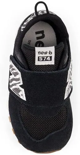 Vista 4 de New Balance Tenis unisex para niños 574 New-b V1 Animal Hook and Loop