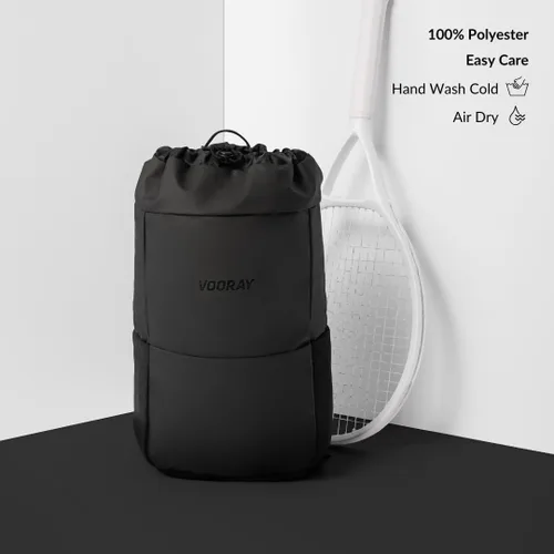 Vista 6 de Mochila deportiva con cincha, Negro -, Mochila deportiva con cincha