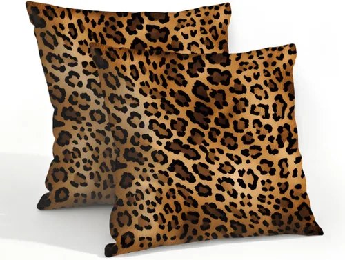 Vista 45 de Juego de 2 fundas de almohada impermeables para exteriores, 16 x 16 pulgadas, fundas de almohada decorativas de patio para muebles de jardín, sofá