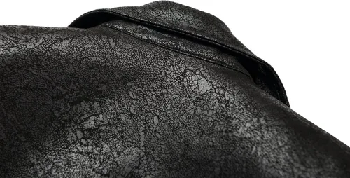 Vista 6 de Vnyeelfy Chaqueta de cuero de terciopelo para mujer, estilo gótico, steampunk, gabardina larga