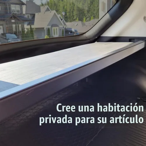 Vista 4 de Cubierta de carga Volcaner para Hyundai Palisade 2025 2024 2023 2022 2021 2020 Accesorios, cubierta de baúl retráctil de cuero, cubierta de sombra
