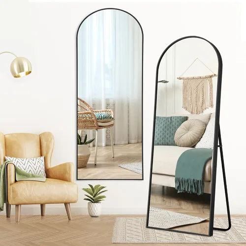 Vista 55 de NicBex Espejo de pared, espejo de aleación de aluminio de 36 x 24 pulgadas, espejo de pared para dormitorio, baño (horizontal/vertical), sala