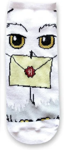 Vista 4 de Harry Potter Hedwig Hogwarts Letter JuniorsWomens 5 Pack de calcetines tobilleros talla 4-10, Multi