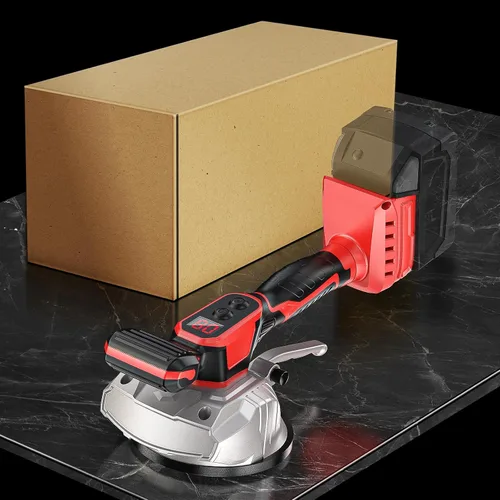 Vista 8 de Ecarke - Herramienta de vibración inalámbrica para azulejos compatible con Milwaukee de 18 V, vibrador portátil de azulejos con ventosa de 8
