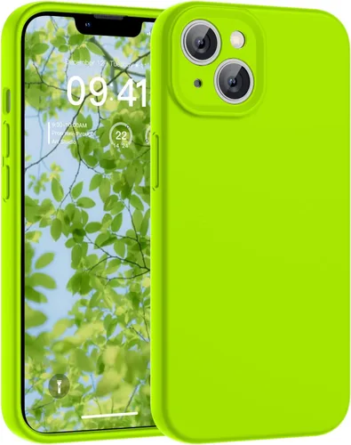 Vista 36 de SUPFINE - Funda diseñada para iPhone 12, silicona líquida premium con [forro de microfibra suave antiarañazos][protección de cámara mejorada], funda
