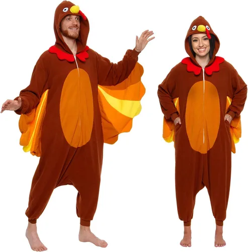 Vista 94 de Funziez! - Disfraz de Halloween para adultos, disfraz de animales y criaturas marinas, mameluco afelpado para cosplay, para mujeres y hombres