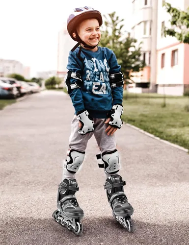 Vista 4 de 2PM SPORTS Patines en línea ajustables para niños de 4 a 12 años, patines en línea juveniles para niñas y niños de 5 a 8 a 12 años con ruedas de luz