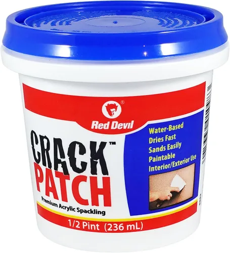 Vista 7 de Red Devil 0804 Crack Patch Premium Acrylic Spackling - Paquete de 6