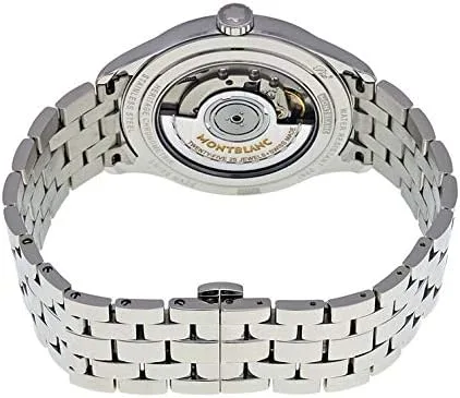 Vista 2 de Montblanc Heritage Chronometrie Reloj automático para hombre 112519, Blanco, Moderno