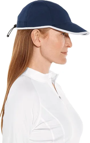 Vista 4 de Coolibar UPF 50+ Wave Rider - Gorra deportiva para hombre y mujer, protección solar