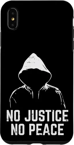 Vista 7 de Funda de regalo africana para iPhone 15 Justice No Peace Black Lives Matter BLM Protest