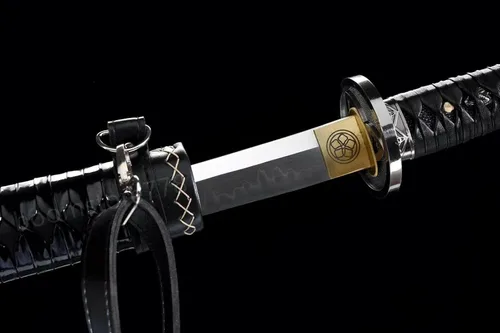 Vista 9 de The Walking Dead Samurai Michonne's Katana Zombie Killer T10 Clay Templado Sharp