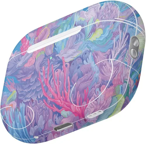Vista 3 de MightySkins - Fundas compatibles con Apple AirPods Pro 2 – Dreamy Reef Funda protectora de vinilo duradera y única Fácil de aplicar, quitar