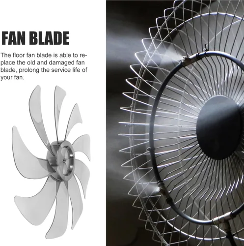 Vista 3 de MERRYHAPY Cuchillas de ventilador de repuesto para ventiladores de mesa y pedestal de pie, material resistente a altas temperaturas y accesorios