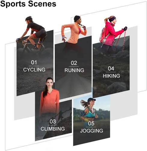 Vista 7 de Chaleco de ciclismo reflectante para mujer para seguridad y viento
