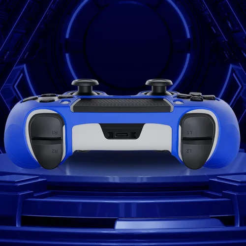 Vista 5 de BRHE Funda de silicona antideslizante para PS5 Edge Controller Protector de goma suave para ps5 Edge controlador inalámbrico con 2 tapas de agarre