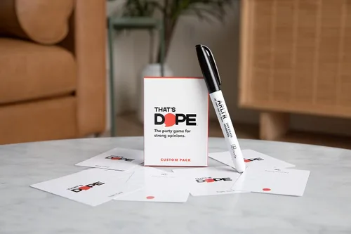 Vista 4 de That's Dope: El juego de fiesta para opiniones fuertes • Paquete personalizado